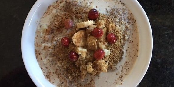 cauliflower rice oatmeal