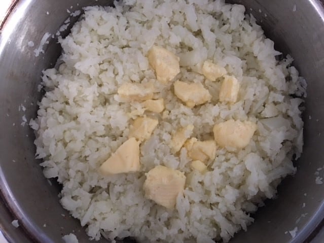 cauliflower rice oatmeal
