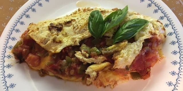 Healthy Vegetable Omelette