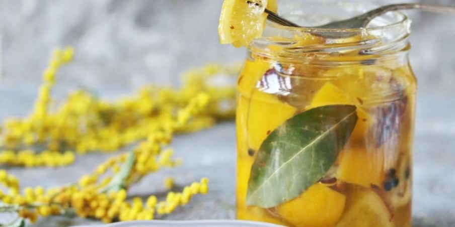 How to make Preserved Lemons with nutrition key Making Preserved Lemons