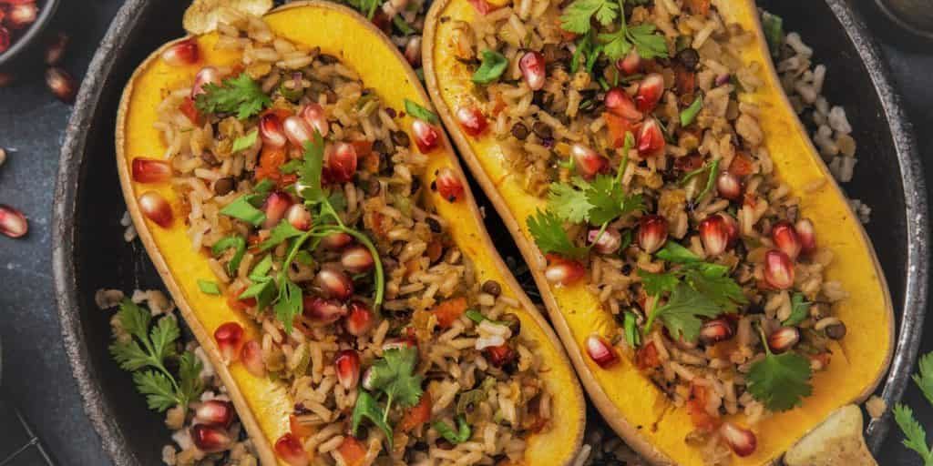 Stuffed Butternut Squash