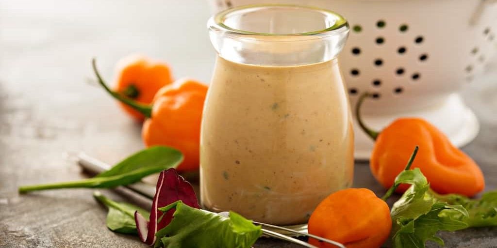 Orange Hemp Seed Dressing